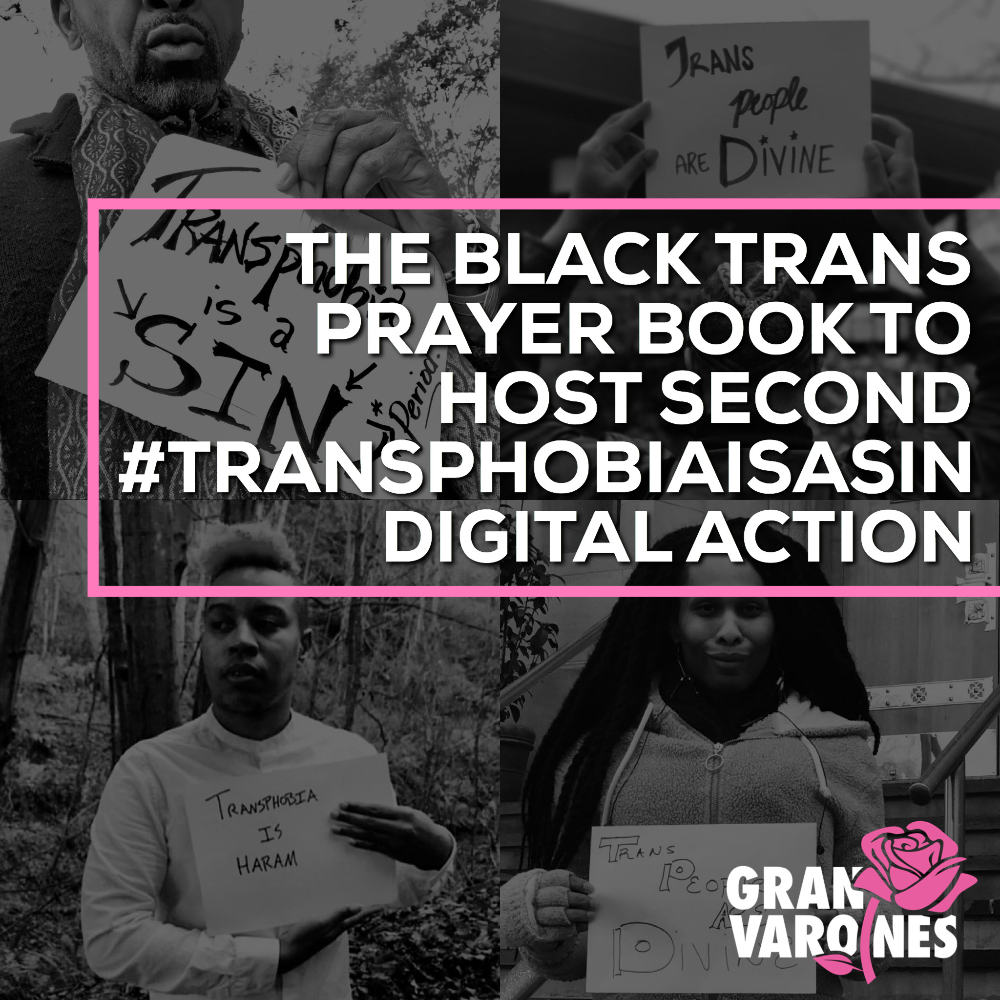 The Black Trans Prayer Book to Host Second #TransphobiaIsASin Digital Action