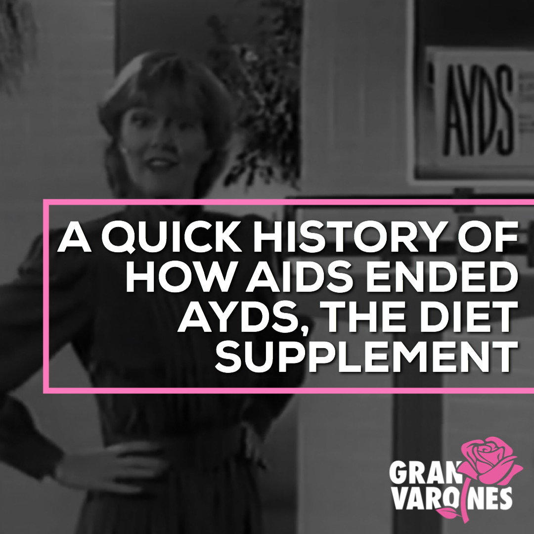 Quick History of how AIDS Ended AYDS, The Diet Supplement