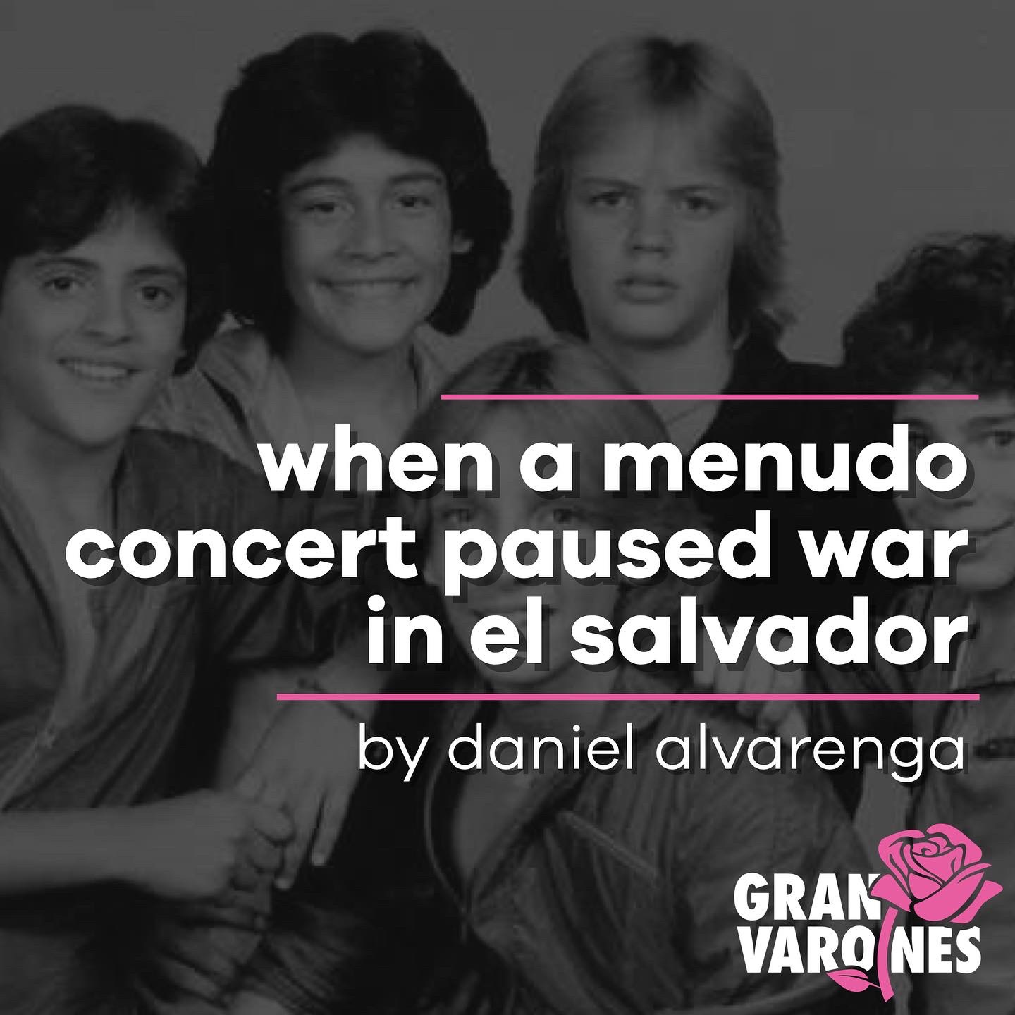 When A Menudo Concert Paused Was in El Salvador