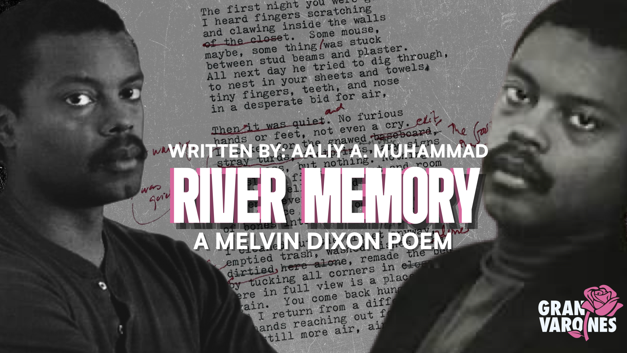 “River Memory (A Melvin Dixon Poem)” By aAliy A. Muhammad